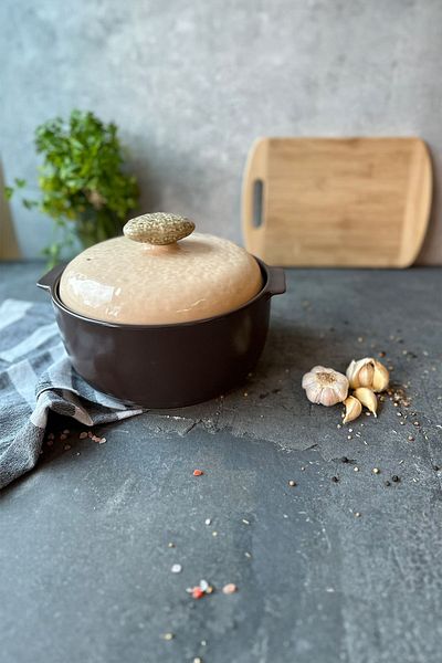 NEOFLAM Ceramic Kizzel Pot - 3L Capacity, 22cm