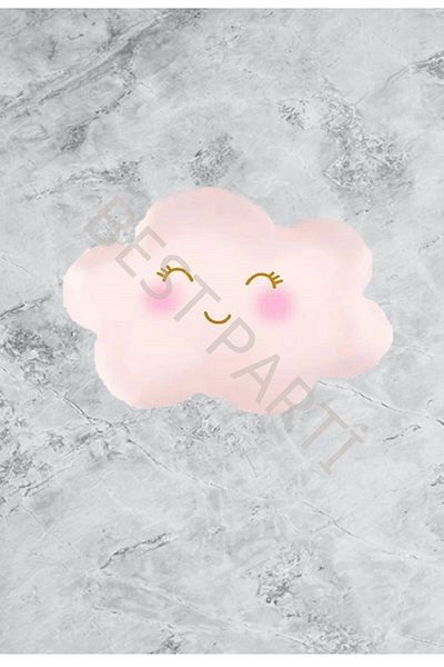 PARTY STORE Pink Cloud Foil Balloon - 72X56 cm