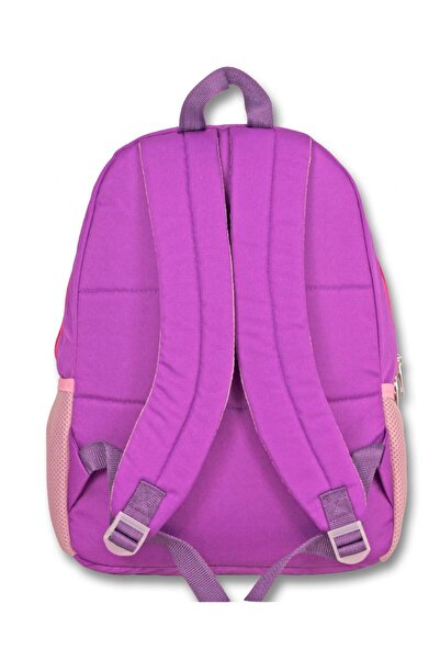 ÜMİT ÇANTA Middle School College Lump Bag for High School and Daily Use - Purple-Pink - Girl