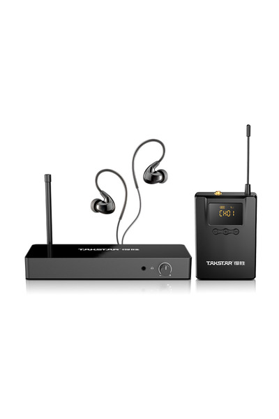 TakStar Wpm300 Kablosuz 520-600 Mhz In Ear Uhf Kulakiçi 10 Kanallı Monitör Sistemi