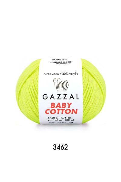 Gazzal Baby Cotton Amigurumi 50gr - Πλεκτό νήμα 3462