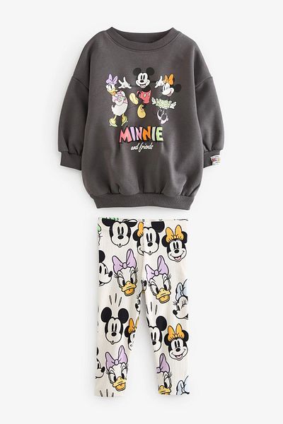 Monila Girl's Cotton 3 Thread Printed Ribbed Tights Set