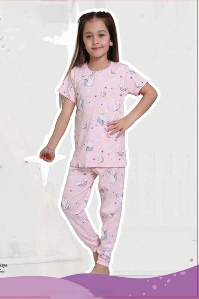 ÖYKÜ KİDS Comfortable Pajama Set for Girls