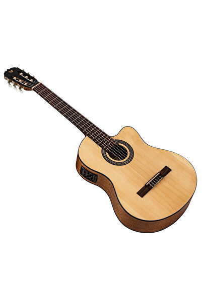 VALLER Vg250ceq Cutaway Elektro Klasik Gitar
