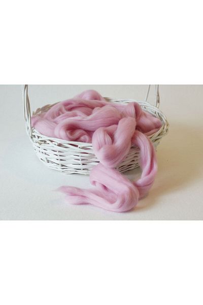 Hobi Keçe Hobby Wool Baby Pink Giant Wool 500 Gr