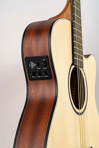 VALLER Agx300 Thinbody Ince Kasa Elektro Akustik Gitar