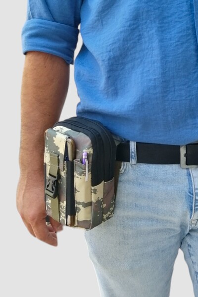 Lederax TTK08 Taktik Bel ve Kemer Çantası