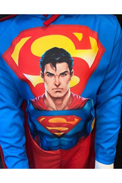 Kara Kedi Kostüm Evi SUPERMAN KOSTÜMÜ