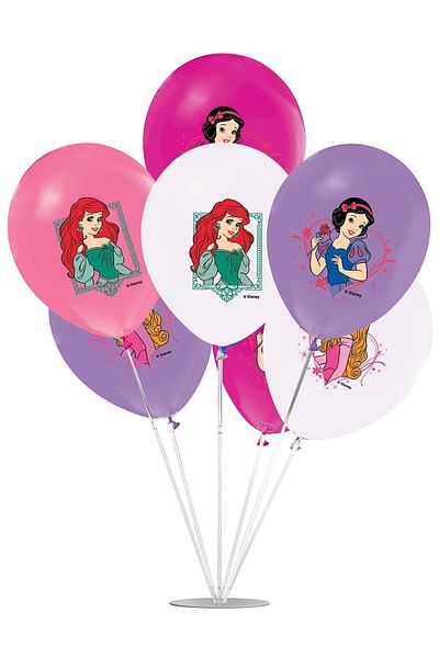 Partijet Princesses Themed Balloon Stand Set of 7