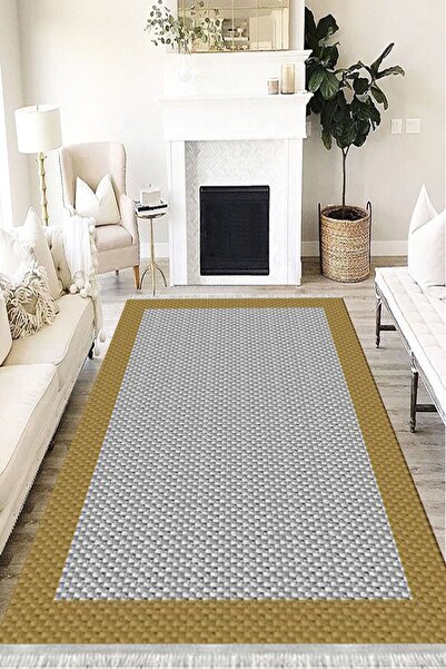 MOTTO HALI Doku Eko Punto Kaymaz Tabanlı Yıkanabilir Antibakteriyel Dijital B...