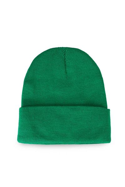 Streak Men's Folded Beret Hat Winter Green