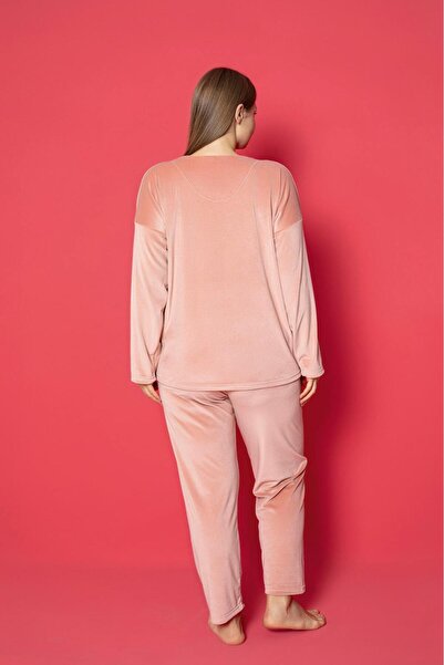 CALİA Γυναικεία Velvet Oversize Σετ Πυτζάμες ΝΕΑ ΣΕΖΟΝ