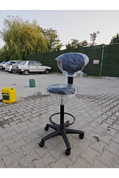 VİZYON VİZ Bel Destekli Bar Sandalyesi Ofis sandalyesi kasiyer sandalyesi