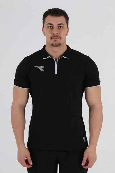 Diadora Μπλουζάκι Saturn Camping Μαύρο