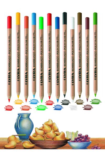 GLANCE 25x35 Graduated Lead and Duralite Pen and Easel Set