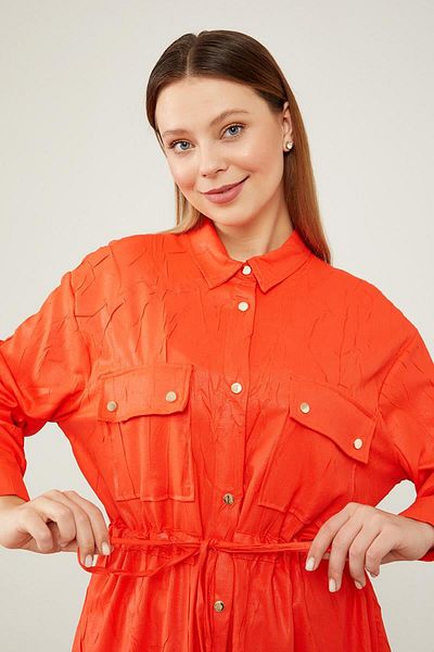 Levidor Orange Sports Set - Drawstring Waist Trousers