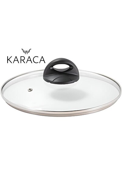 Ermiya Tencere Tava Sahan Için Temperli Z Tipi Cam Kapak 14 Cm