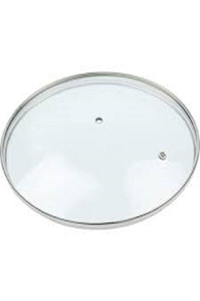 CAM غطاء زجاجي مقاس 40 سم، غطاء زجاجي للمقلاة مع إطار معدني مع فتحة بخار بدون...