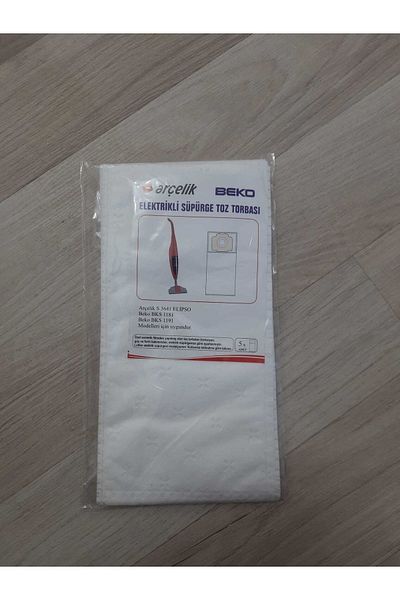 ERÇİÇEK كيس غبار للمكنسة الكهربائية متوافق مع Arçelik Beko 5 قطع