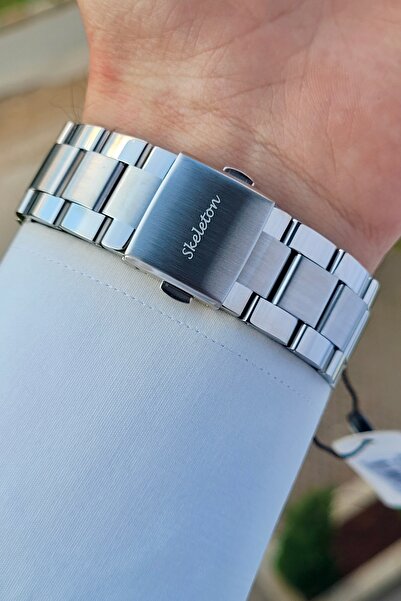 Daniel Klein Navy Blue Dial Metal Cord - Men's Automatic Calendar Wristwatch