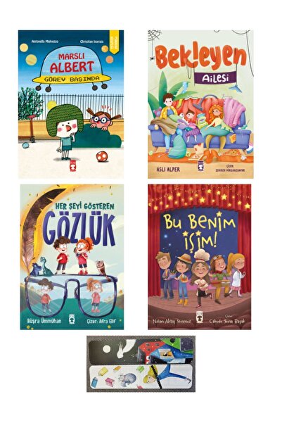 Timaş Çocuk 1-2.sınıf-okuma-kitapları-Bekleyen-Ailesi-Bu-benim-işim-Herşeyi-G...