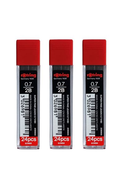 Rotring 0.7 Super Polymer Pen Tip - 6 Pieces