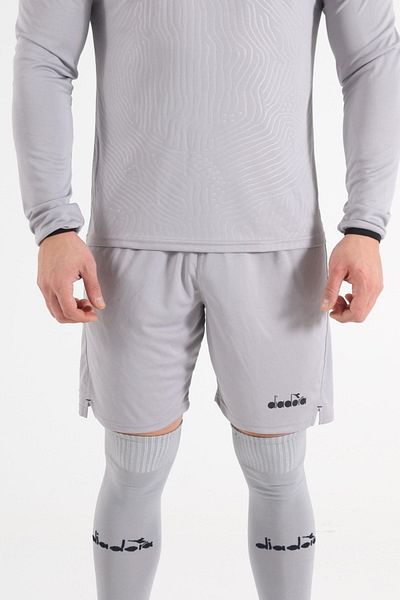 Diadora Pantaloni scurți pentru portar de fotbal Elite, gri