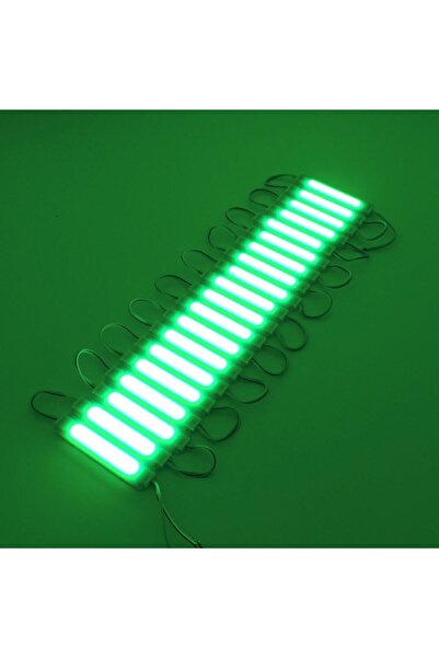 Sunlight Ekstra Parlak Işık Parmak Led 9 Led 20 Modül 12 Volt Yeşil