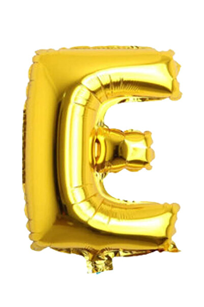 BİDOLUMUTLULUK Harf Gold Folyo Balon16 Inç 36 cm Parti Kutlama Eğlence