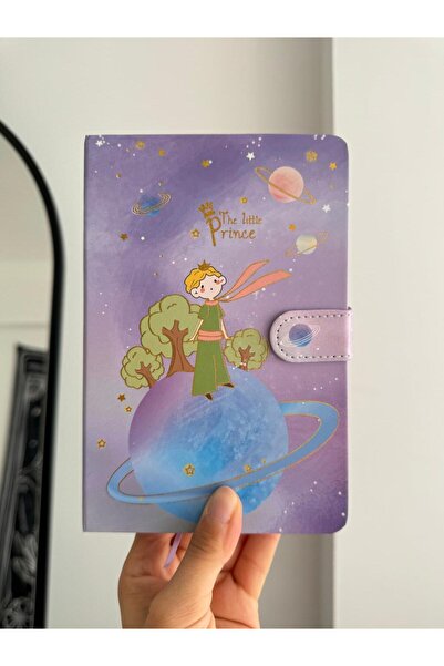 Planet Butik Little Princess Çizgili Kapaklı Defter