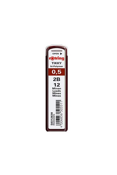 Rotring Tikky 0.5 2b Hi-polymer Pen Tip - 2 Pieces