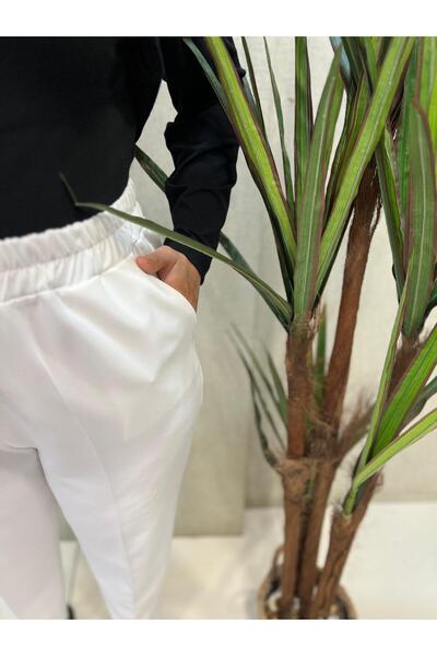 Butik büyük beden Double Lycra Trousers