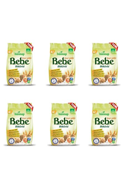 Hünnap Bebe Bisküvisi 200 Gram×6 Adet