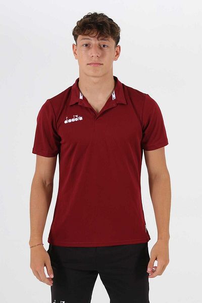Diadora Nacce 22 - Μπλουζάκι Κάμπινγκ Βουργουνδίας
