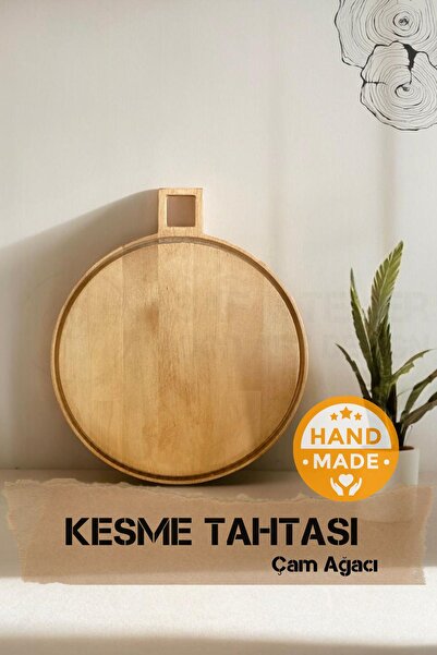 Asaf Atelier لوح تقطيع خشبي مصنوع يدويًا من خشب الصنوبر