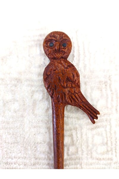 aslanoyma نموذج البومة مشبك كعكة مطرزة