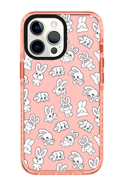 shoptocase Iphone 13 PRO Uyumlu Tavşan Desenli Kenar Korumalı Impact Telefon ...