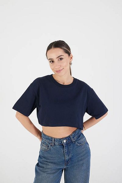 Ftmsmalls Binder Oversize crop T-shirt
