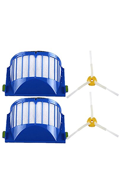 FilterHauz مجموعة مرشحات متوافقة مع Roomba 600 Series Lite I