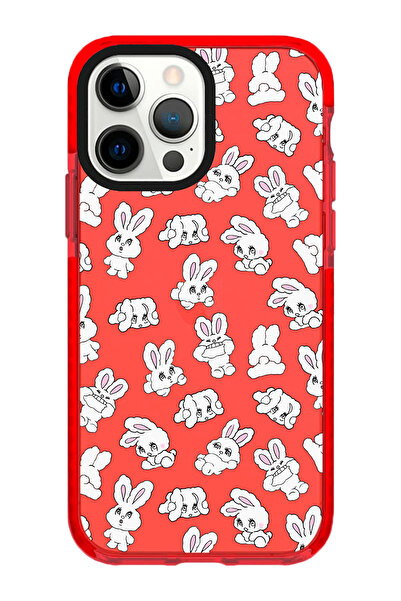shoptocase Iphone 13 PRO Uyumlu Tavşan Desenli Kenar Korumalı Impact Telefon ...
