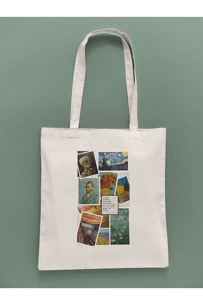 daystore Van Gogh Art Message - Υφασμάτινη τσάντα
