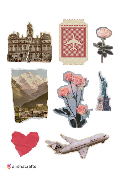 ANSHA CRAFTS Nostaljik Bullet Journal - Ajanda - Planner - Defter- Laptop- Ta...