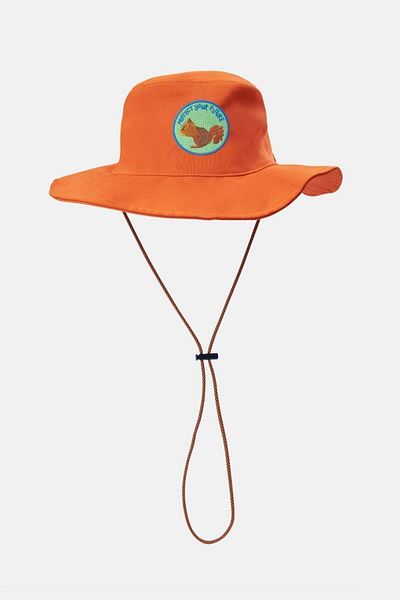 WWF Market Squirrel Safari Hat - Orange |   Licensed Wwf Product