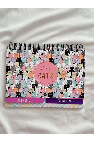Planet Butik Ferret cats Desktop Planner
