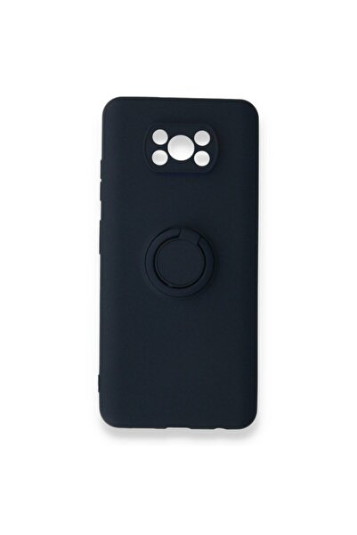 Anka Cep Cep Telefonu Aksesuarları Xiaomi Poco X3 Pro Kılıf Yüzüklü Standlı M...