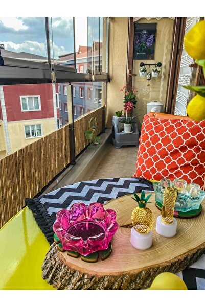 40 Cm X 6 Meters Straw Balcony Fence Decoration