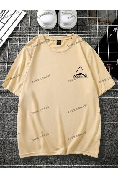 Advantage Ανδρικό μπλουζάκι με μοτίβο βουνού CODE Advantage Trend