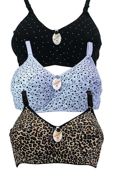 Akasya Γυναικείο Plus Size No Underwire (ΧΩΡΙΣ ΣΥΡΜΑ) Καθημερινό σουτιέν χωρίς υποστήριξη