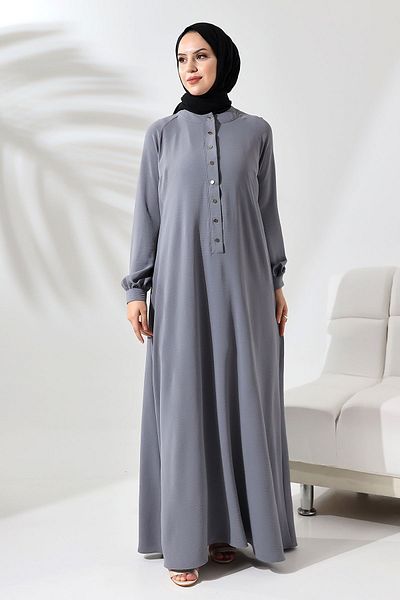 Berel Moda Φόρεμα με κουμπωτά