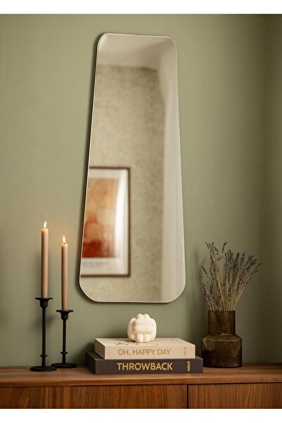 MKS Design Asimetrik Ayna / Dekor Aynası / Konsol Aynası / Düzensiz Ayna / Salon Aynası